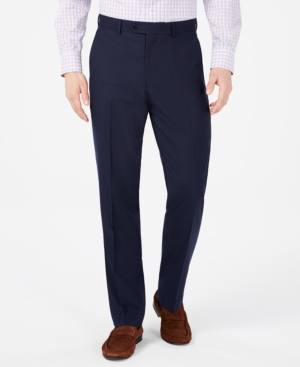 Vince Camuto Men's Slim-Fit Pin-Dot Suit Pants Vince Camuto Men's Slim-Fit Pin-Dot Suit Pants