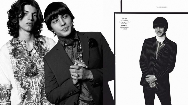 Heart of Stone: Louis Baines & Fernando Albaladejo for Vogue Hommes Paris