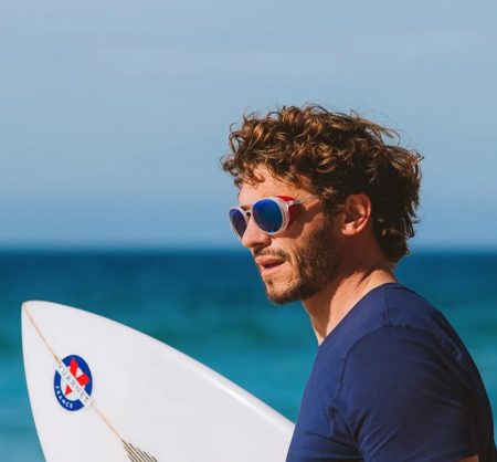 Arnaud Binard Goes Surfing with Vuarnet in 'Island Hopping'