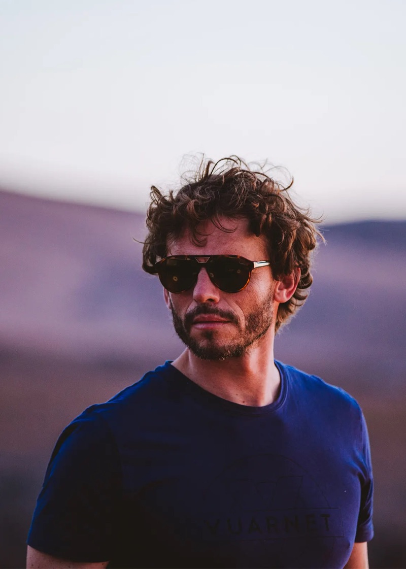 Eyewear brand Vuarnet enlists Arnaud Binard to star in its "Island Hopping" project.