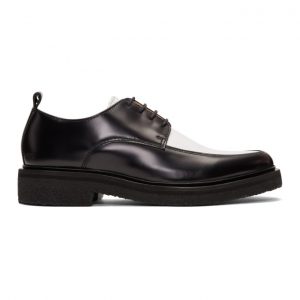AMI Alexandre Mattiussi Black and White Creeper Derbys AMI Alexandre Mattiussi Black and White Creeper Derbys