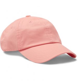 Acne Studios - Logo-Appliquéd Cotton-Twill Baseball Cap - Men - Pink Acne Studios - Logo-Appliquéd Cotton-Twill Baseball Cap - Men - Pink