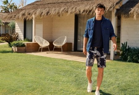 Alexis Petit Inspires in Relaxed Summer Fashions by Mango