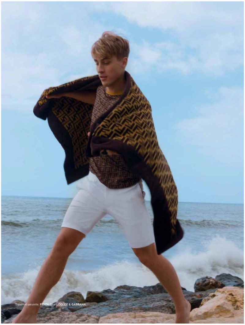 Andrej Halasa 2019 L'Officiel Hommes Levant