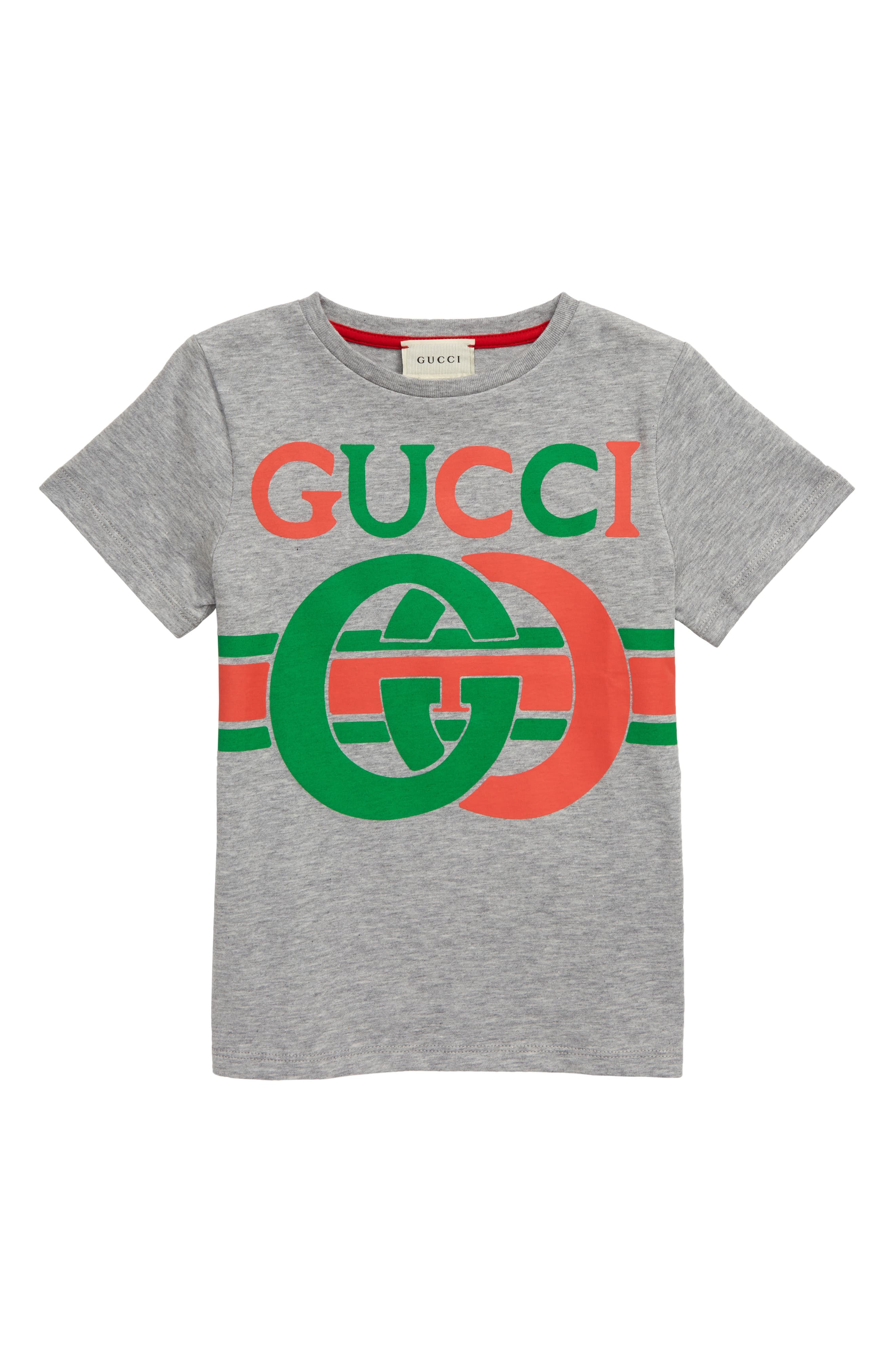 Boy’s Gucci Logo Graphic T-Shirt | The Fashionisto