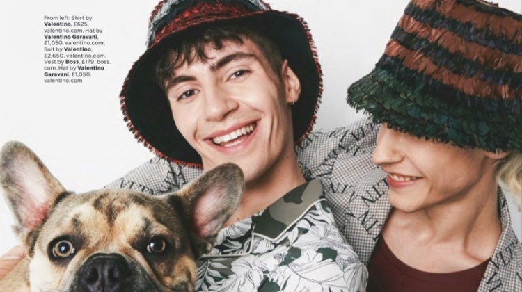Meet the Players: Oliver Stummvoll, Emin Akyildiz & Jonas Barros for British GQ