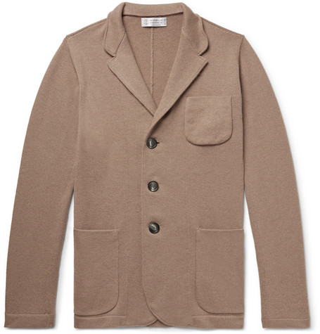 brunello cucinelli cardigan cashmere sand
