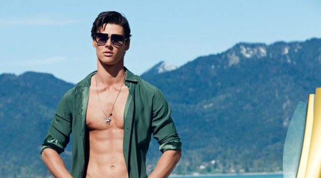 Eric Bergmann Dons Luxe Accessories for GQ Germany Eric Bergmann Dons Luxe Accessories for GQ Germany