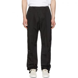 Fear of God Black Nylon Baggy Lounge Pants Fear of God Black Nylon Baggy Lounge Pants