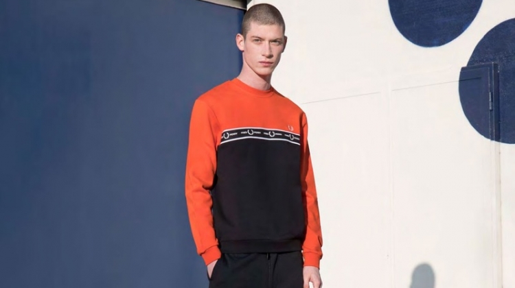 Gleb Gorodkov Rocks Fred Perry for Sport & Street