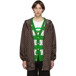 Gucci Black GG Star Print Jacket Gucci Black GG Star Print Jacket