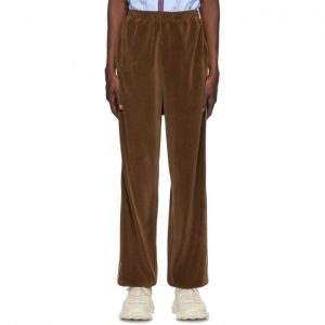 Gucci Brown Loose Chenille Lounge Pants Gucci Brown Loose Chenille Lounge Pants