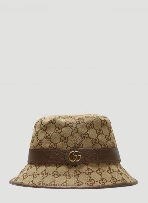 Gucci GG Logo Fedora Hat in Brown size M Gucci GG Logo Fedora Hat in Brown size M