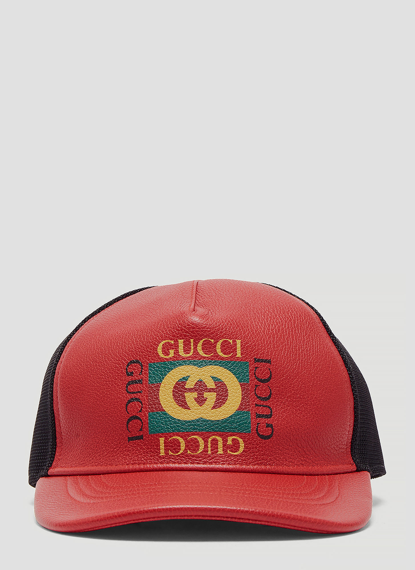 red gucci cap