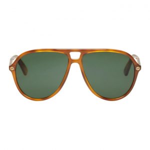 Gucci Tortoiseshell Urban Pilot Sunglasses Gucci Tortoiseshell Urban Pilot Sunglasses