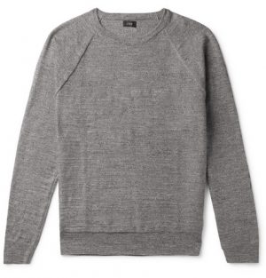 J.Crew - Mélange Cotton Sweater - Men - Gray J.Crew - Mélange Cotton Sweater - Men - Gray