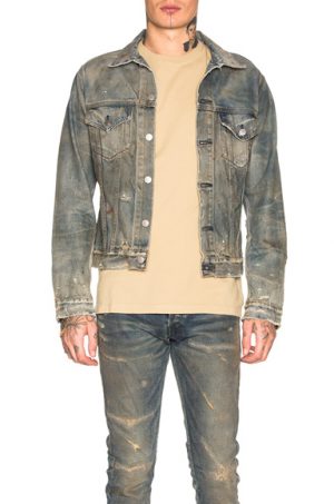 JOHN ELLIOTT Terrain Jacket in Denim Medium. - size L (also in ) JOHN ELLIOTT Terrain Jacket in Denim Medium. - size L (also in )