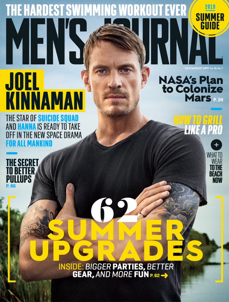 Joel Kinnaman covers the July/August 2019 issue of Men's Journal. » Joel Kinnaman Covers Men's Journal, Talks 'For All Mankind' Joel Kinnaman covers the July/August 2019 issue of Men's Journal.