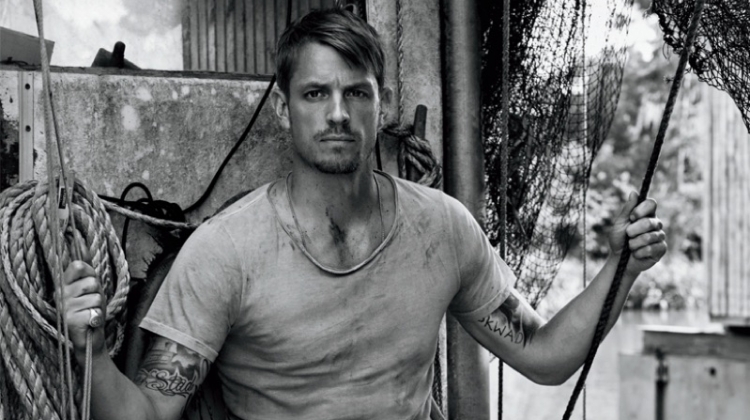 Michael Schwartz photographs Joel Kinnaman for Men's Journal.