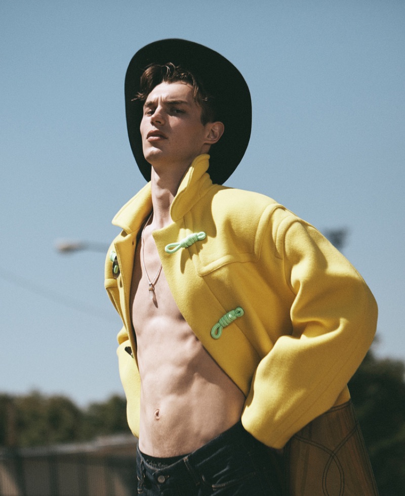 Kit Butler Goes Western for Icon Cover Shoot