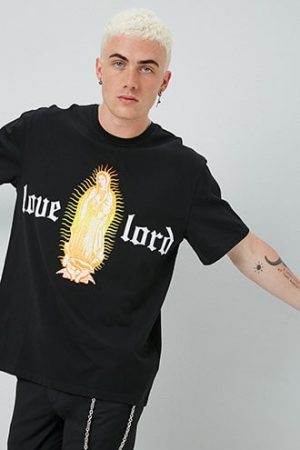 Love Lord Graphic Tee at Forever 21 Black/white Love Lord Graphic Tee at Forever 21 Black/white