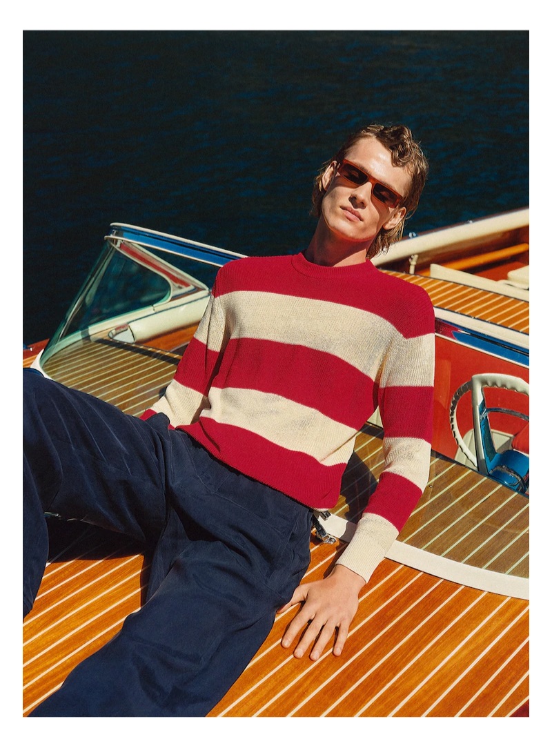 Pascal Wilke Sails Away with Luisaviaroma