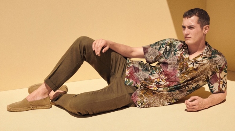 Rutger Schoone Dons Summer Linen Fashions + More for Mango