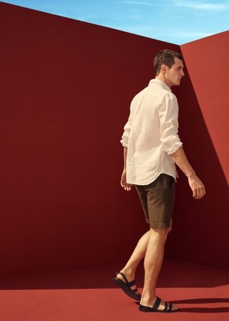 Rutger Schoone Dons Summer Linen Fashions + More for Mango