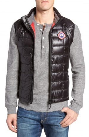 Men's Canada Goose 'Hybridge(TM) Lite' Slim Fit Packable Quilted 800-Fill Down Vest, Size X-Large - Black Men's Canada Goose 'Hybridge(TM) Lite' Slim Fit Packable Quilted 800-Fill Down Vest, Size X-Large - Black