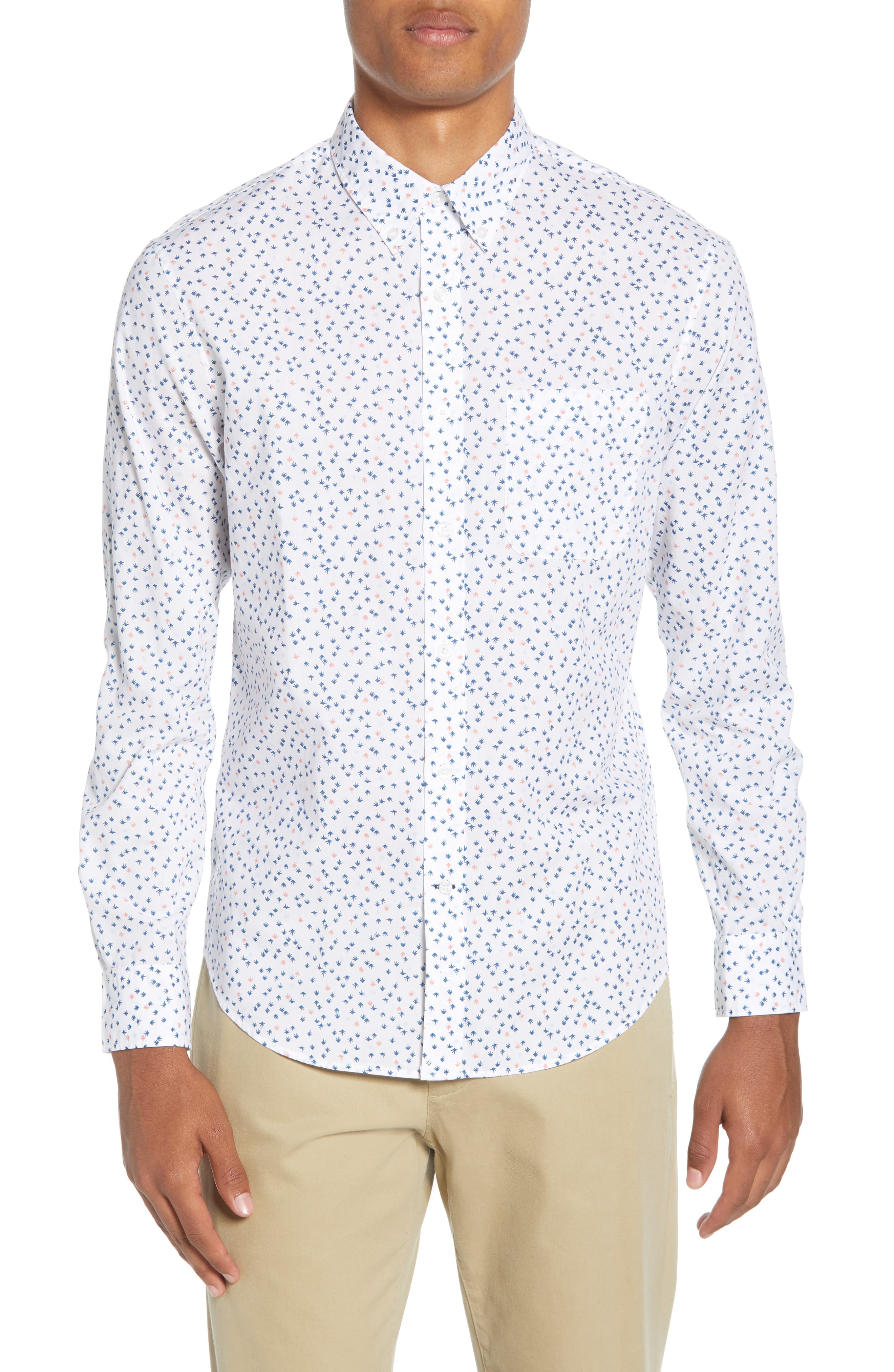 club monaco hawaiian shirt