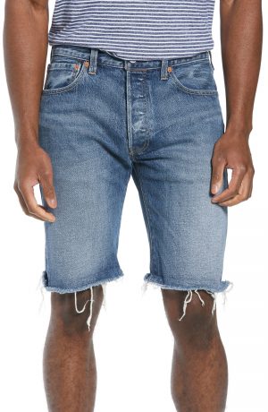 Men's Levi's 501 Ct Denim Shorts, Size 31 - Red Men's Levi's 501 Ct Denim Shorts, Size 31 - Red