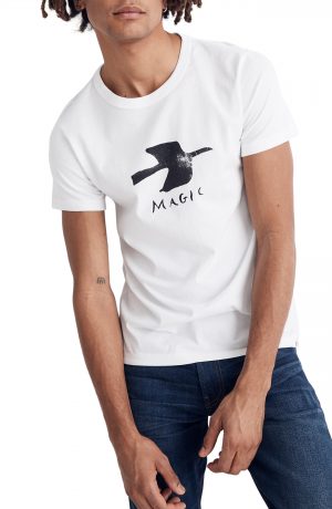 Men's Madewell Magic Graphic Allday Crewneck T-Shirt Men's Madewell Magic Graphic Allday Crewneck T-Shirt