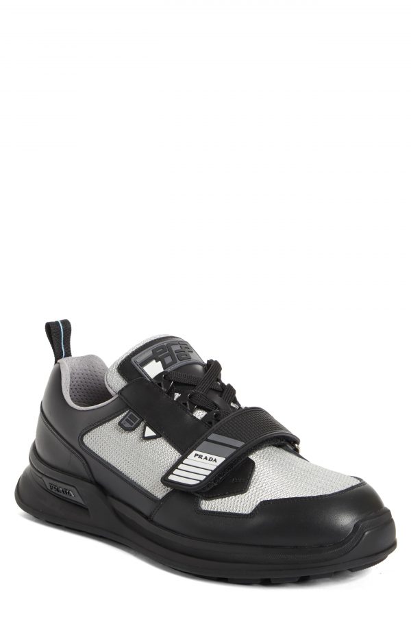 prada strap sneakers