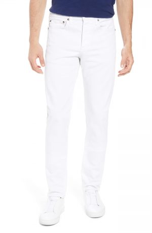 Men's Rag & Bone Fit 2 Slim Fit Jeans, Size 31 - White Men's Rag & Bone Fit 2 Slim Fit Jeans, Size 31 - White