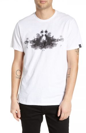Men's Rag & Bone Rorschach Graphic T-Shirt, Size Large - White Men's Rag & Bone Rorschach Graphic T-Shirt, Size Large - White
