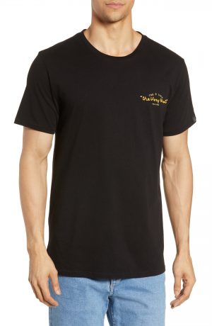Men's Rag & Bone The Very Best Embroidered Slim Fit T-Shirt, Size Large - Black Men's Rag & Bone The Very Best Embroidered Slim Fit T-Shirt, Size Large - Black