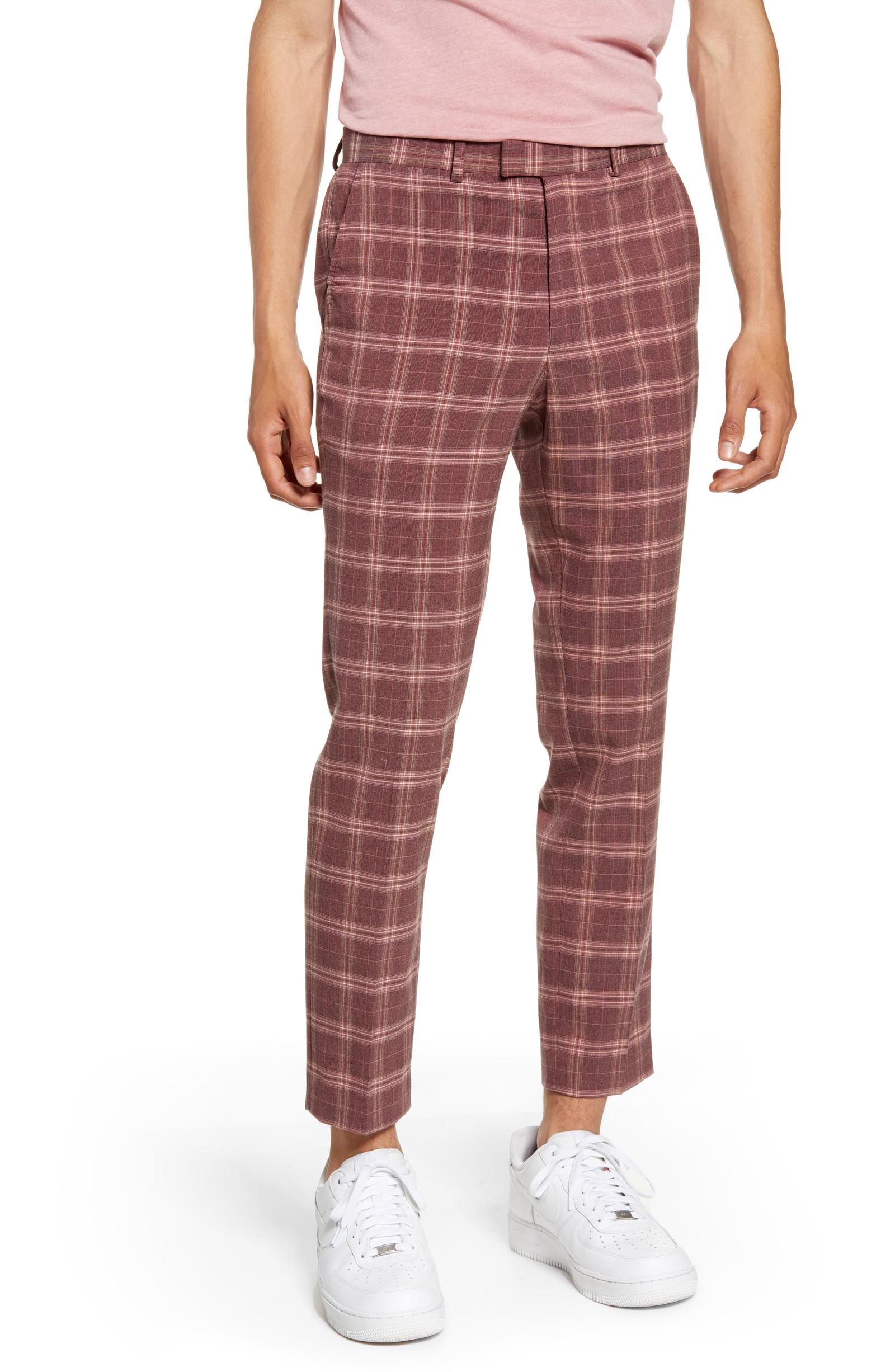 men's trousers plaid