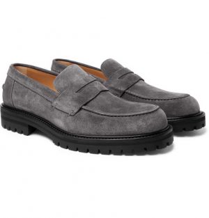 Mr P. - Jacques Suede Loafers - Men - Gray Mr P. - Jacques Suede Loafers - Men - Gray
