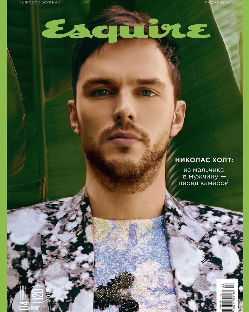 Nicholas Hoult covers Esquire Kazakhstan.