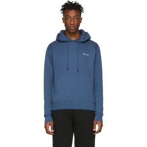 Off-White Blue Logo Hoodie Off-White Blue Logo Hoodie