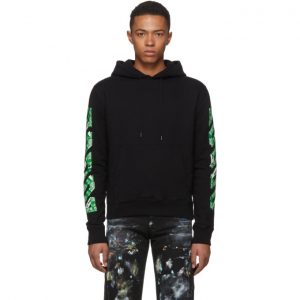 Off-White SSENSE Exclusive Black 3D Diag Hoodie Off-White SSENSE Exclusive Black 3D Diag Hoodie