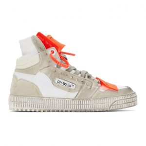 Off-White White and Orange Off-Court 3.0 Sneakers Off-White White and Orange Off-Court 3.0 Sneakers