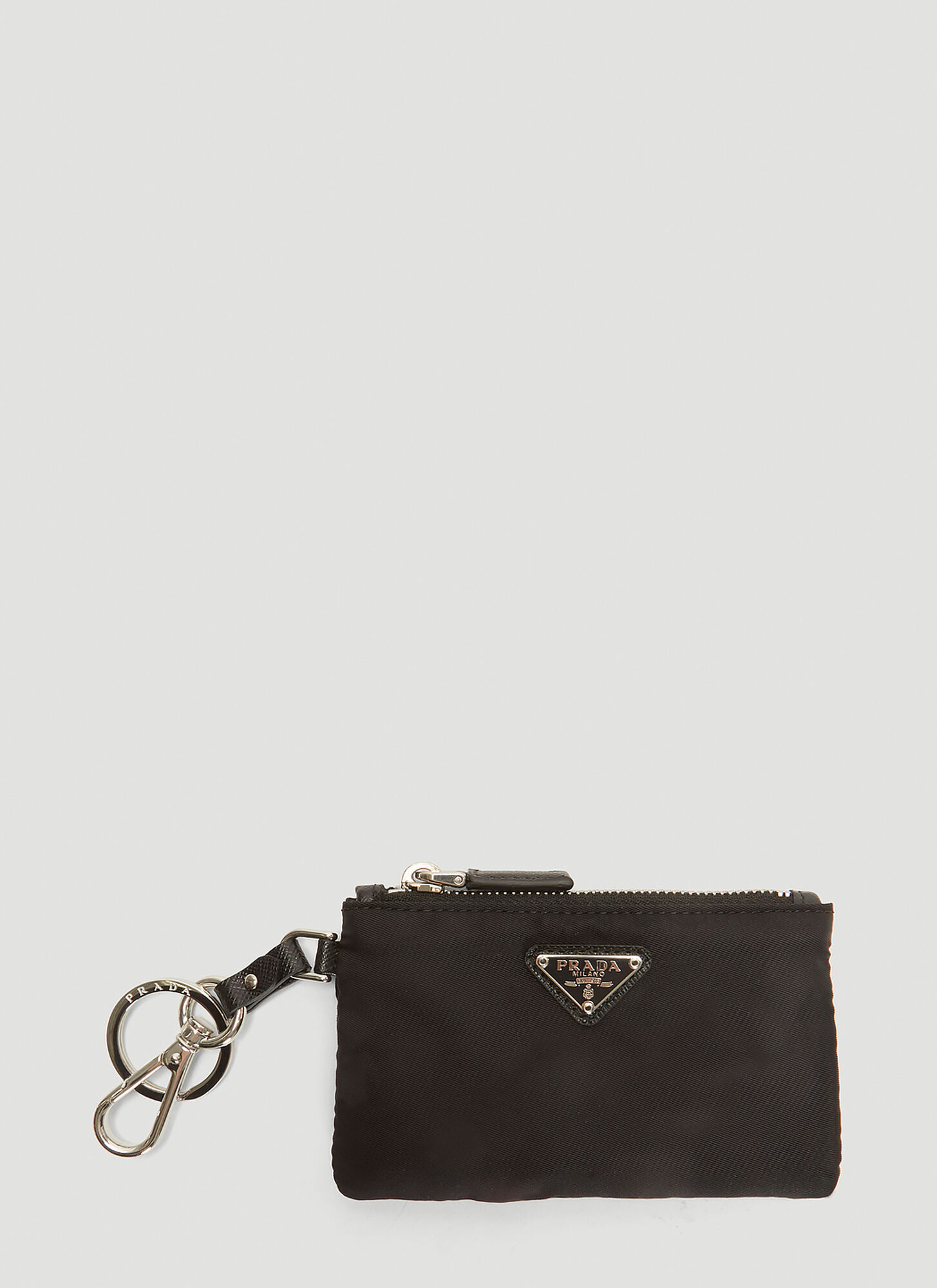 prada nylon coin purse