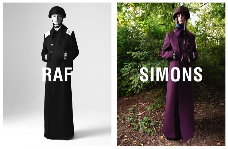 Maoro Bultheel fronts Raf Simons' fall-winter 2019 campaign.