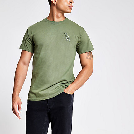 river island mens tee shirts