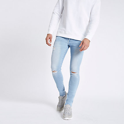 river island ripped jeans mens