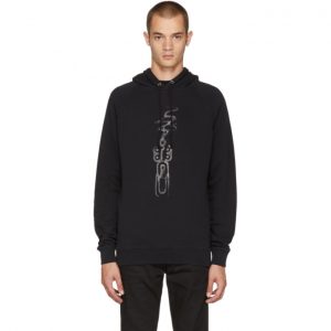 Saint Laurent Black Gun Hoodie Saint Laurent Black Gun Hoodie