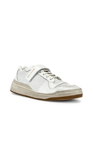 Saint Laurent Jeddo Low Tops in White. - size 43 (also in 42,41,45,41.5) Saint Laurent Jeddo Low Tops in White. - size 43 (also in 42,41,45,41.5)