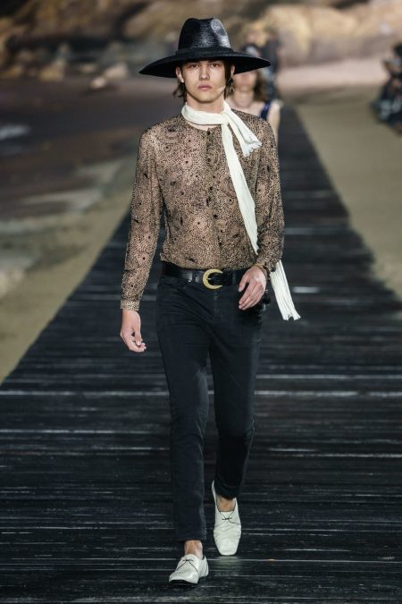 Saint Laurent Spring 2020 Menswear Collection