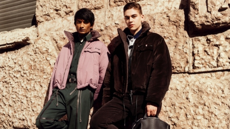 Hero Fiennes-Tiffin, Rishi Robin & Jonas Mason Star in Salvatore Ferragamo Fall ’19 Campaign